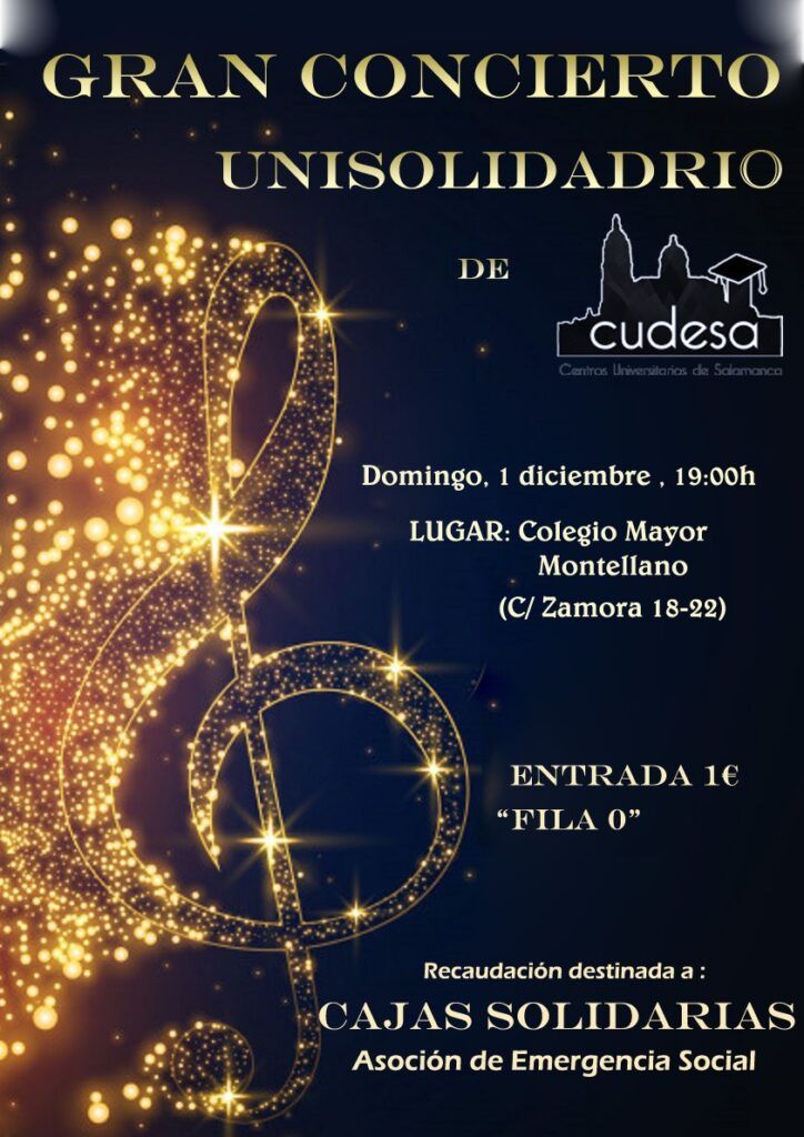 Concierto Colegios Mayores Salamanca